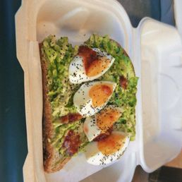 13. Avocado Toast with Soft Boiled Egg 13. Avocado Toast with Soft Boiled Egg
