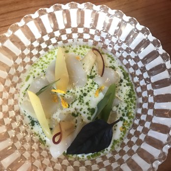 Bresca - Scallops crudo - New American Near Me - Washington, DC, District of Columbia