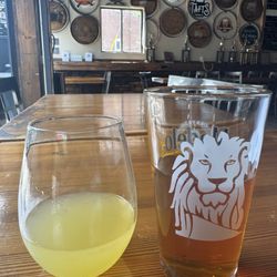 Barrel & Taps - Mimosa and beer
