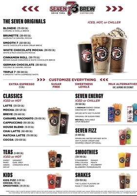 Menu photo 3 7 Brew Coffee Lexington, KY