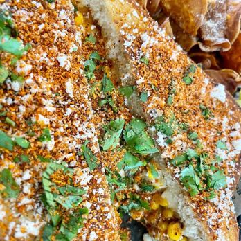 All Roads Cafe - Elote grilled cheese - Cafes Near Me - Edgewood, New Mexico
