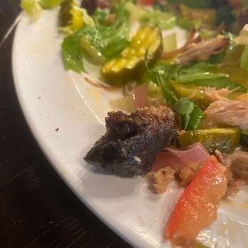 Oasis Texas Brewing - Burnt pork with pork po boy - Breweries Near Me - Austin, Texas
