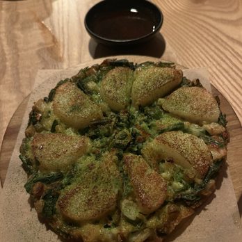 San Ho Won - Mountain yam scallion pancake - Korean Near Me - San Francisco, California San Ho Won - Mountain yam scallion pancake - Korean Near Me - San Francisco, California