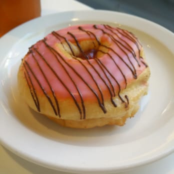 Cafe Dulce - Strawberry jelly filled doughnutt - Coffee & Tea Near Me - Los Angeles, California