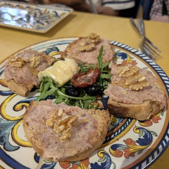 Fraschetteria - Bruschette ciauscolo e miele al tartufo - Roman Near Me - Rome, RM