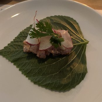 Feast - Poisson Cru (spicy ahi tuna) - French Near Me - Kirkland, Washington