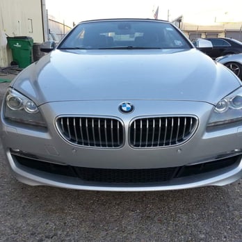 KM Auto Collision Center - 2013 BMW 650i Hail damage and bumper repair with complete paint job. - Body Shops Near Me - Gretna, Louisiana KM Auto Collision Center - 2013 BMW 650i Hail damage and bumper repair with complete paint job. - Body Shops Near Me - Gretna, Louisiana