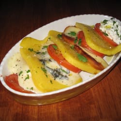 Trattoria Pane e Vino - Polenta Quattro Formaggi ( Ricotta, Gorgonzola, Scamorza Affumicata, Mozzarella )