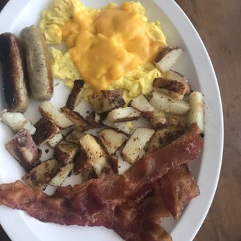 3711 Beach Side - Pancake Breakfast: Pancakes, Eggs, Bacon, Sausage, and Home Fries. - Seafood Near Me - Fort Lauderdale, Florida 3711 Beach Side - Pancake Breakfast: Pancakes, Eggs, Bacon, Sausage, and Home Fries. - Seafood Near Me - Fort Lauderdale, Florida