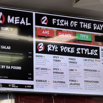 Ry's Poke Shack - Hawaiian Near Me - Pasadena, California