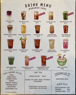 Menu photo 4 Bangkok Soul Alhambra, CA