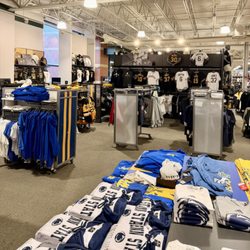 DICK'S Sporting Goods - Nice Fan Gear section - Lions and Panthers and Pens, Oh My!