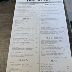 Black Salt - Menu