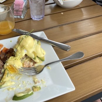Hobnob - Hard boiled "poached" eggs Really? - Sandwiches Near Me - Richmond, Virginia