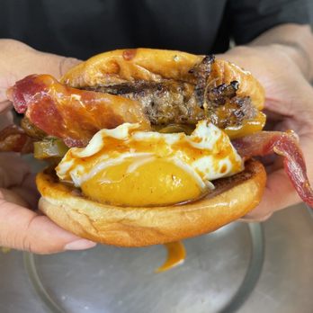 Eureka! - The spicy Jalapeo Egg Burger - Burgers Near Me - Claremont, California