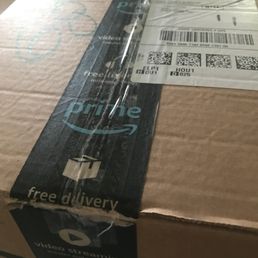 My package was opened and re-taped after saying it was delivered at noon and never was, but then it was delivered at 7pm... like this.... My package was opened and re-taped after saying it was delivered at noon and never was, but then it was delivered at 7pm... like this....