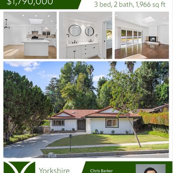 Yorkshire Realty - If this house in Pasadena doesn't already sell itself. I will go much much higher than listing because you have Chris Barker sell it for you - Property Management Near Me - Rancho Palos Verdes, California Yorkshire Realty - If this house in Pasadena doesn't already sell itself. I will go much much higher than listing because you have Chris Barker sell it for you - Property Management Near Me - Rancho Palos Verdes, California