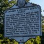 Photo of Andrew & Charles Lewis March Historical Marker