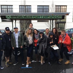 BrewCycle Portland - Group shot