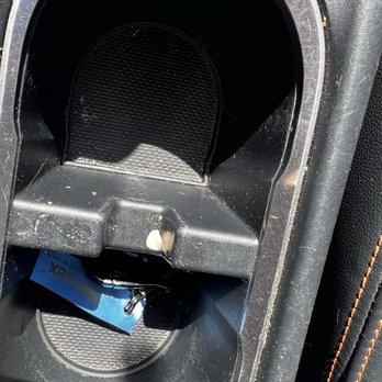 Uptown Car Wash - Cup holder. Didn't even wipe up the coffee drips - Car Wash Near Me - San Diego, California Uptown Car Wash - Cup holder. Didn't even wipe up the coffee drips - Car Wash Near Me - San Diego, California