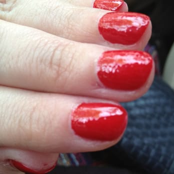 EZ Nails - Your eyes aren't blurry.  This is the polish they think is acceptable - Nail Salons Near Me - San Antonio, Texas