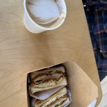 Onto Coffee - Mocha and Chicken Katsu Sando - Sandwiches Near Me - Lakewood, Colorado Onto Coffee - Mocha and Chicken Katsu Sando - Sandwiches Near Me - Lakewood, Colorado
