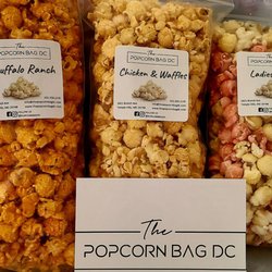 The POPcornBagDc - Black own gourmet popcorn company