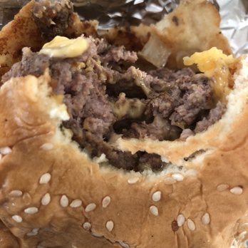 Five Guys - Cheeseburger+1 patty+onions+mushrooms - Burgers Near Me - Aiea, Hawaii Five Guys - Cheeseburger+1 patty+onions+mushrooms - Burgers Near Me - Aiea, Hawaii