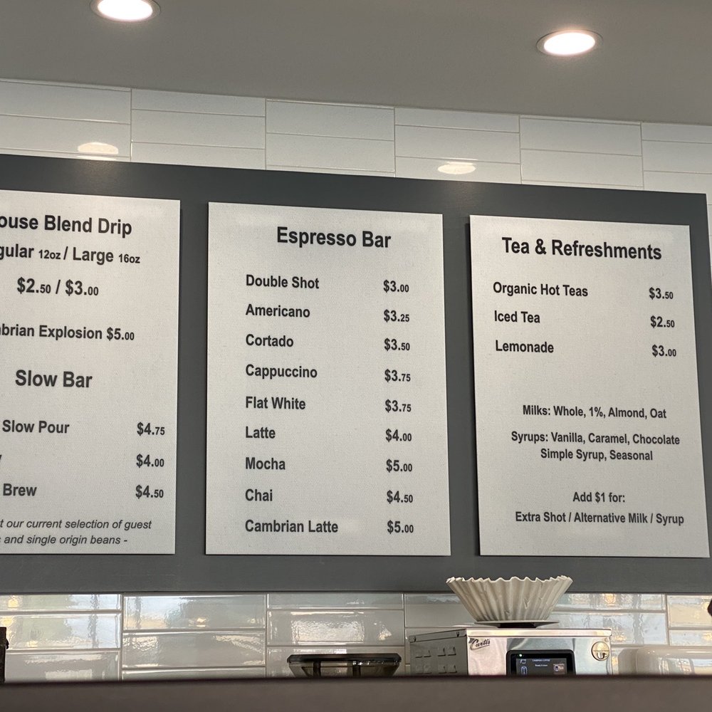 Cambrian Coffee - Menu - Coffee & Tea Near Me - Houston, Texas Cambrian Coffee - Menu - Coffee & Tea Near Me - Houston, Texas