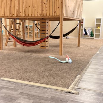 Giggles - Tape to keep the flooring secured ? Only a guess. - Kids Activities Near Me - Glendale, Arizona