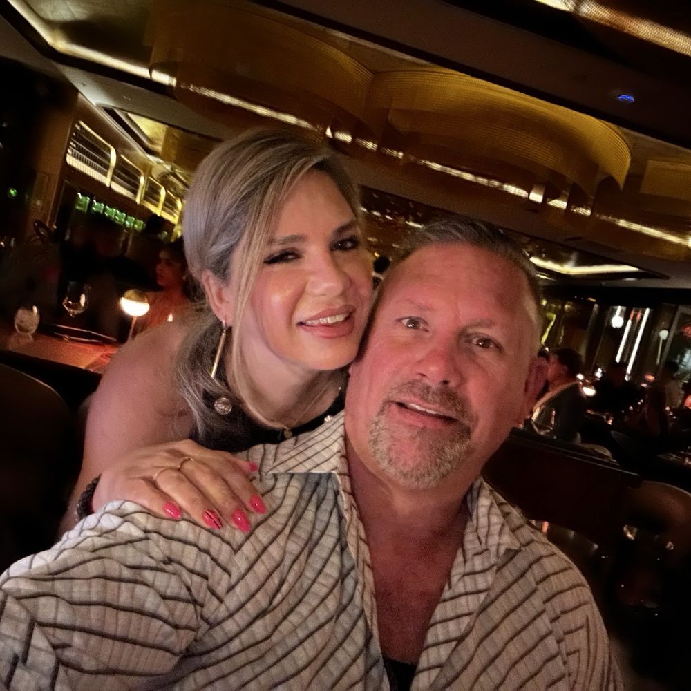My wife and I enjoy a great night My wife and I enjoy a great night