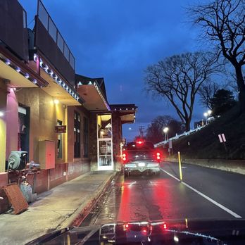 Silver Beach Pizza - Pick up drive through window / long parking lot - stay to the left - Pizza Near Me - Saint Joseph, Michigan