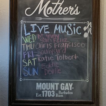 Mother's - Live music daily line up, Mothers Restaurant & Bar, Westchase, Tampa - American Near Me - Tampa, Florida Mother's - Live music daily line up, Mothers Restaurant & Bar, Westchase, Tampa - American Near Me - Tampa, Florida