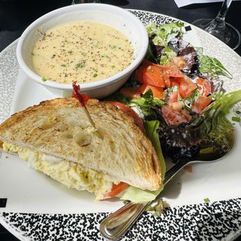 Spencer's Restaurant - Lite Lunch - 1/2 Sandwich and Soup - New American Near Me - Palm Springs, California Spencer's Restaurant - Lite Lunch - 1/2 Sandwich and Soup - New American Near Me - Palm Springs, California