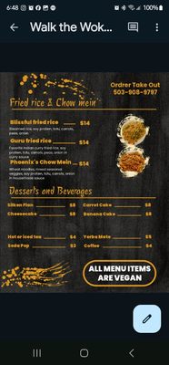 Menu photo 2 Walk The Wok Portland, OR Menu photo 2 Walk The Wok Portland, OR