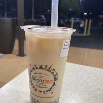 Sharetea - Fresh oolong milk tea with mini pearl - Bubble Tea Near Me - Honolulu, Hawaii Sharetea - Fresh oolong milk tea with mini pearl - Bubble Tea Near Me - Honolulu, Hawaii
