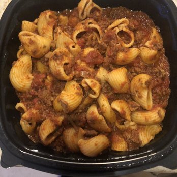 Pasta And... - Shells with meat sauce - Italian Near Me - Margate, Florida Pasta And... - Shells with meat sauce - Italian Near Me - Margate, Florida