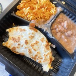 Kids steak quesadilla