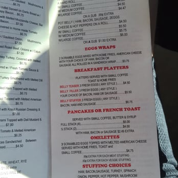 Robo's - Menu - Delis Near Me - Lagrangeville, New York