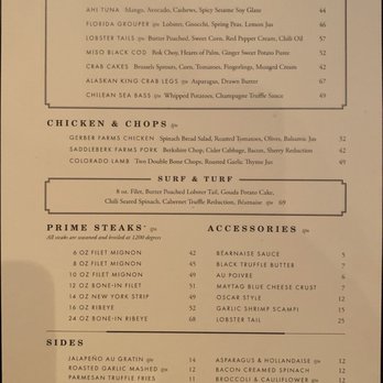Mitchell's Ocean Club - Seriously, when was the last time you saw a comparable amazing menu? - Steakhouses Near Me - Columbus, Ohio Mitchell's Ocean Club - Seriously, when was the last time you saw a comparable amazing menu? - Steakhouses Near Me - Columbus, Ohio