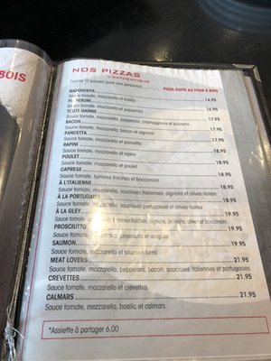 Menu photo 5 Restaurant Da Lillo Montreal, QC