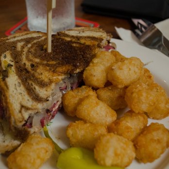 Spar Café - half of a Reuben Kincaid with tots - Cafes Near Me - Olympia, Washington Spar Café - half of a Reuben Kincaid with tots - Cafes Near Me - Olympia, Washington