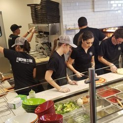 Fired Pie - Everyone making pizzas