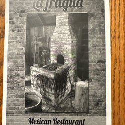 La Fragua Mexican Restaurant - Menu