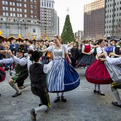 Christmas Village In Philadelphia - German American Weekend at Christmas Village.