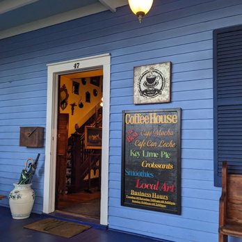 Coffee House Realty Cafe - Exterior - Coffee & Tea Near Me - St. Augustine, Florida
