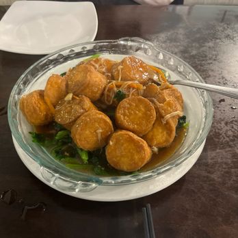 H Bistro - Tofu with pea vine. - Cantonese Near Me - Seattle, Washington H Bistro - Tofu with pea vine. - Cantonese Near Me - Seattle, Washington
