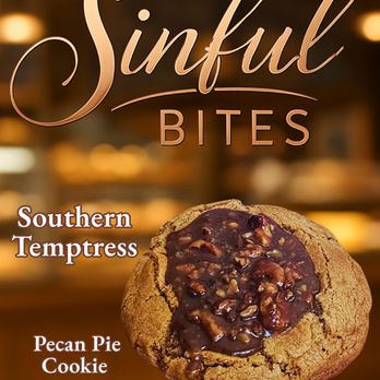 Sinful Bites - Southern Temptress (Pecan Pie) - Bakeries Near Me Sinful Bites - Southern Temptress (Pecan Pie) - Bakeries Near Me