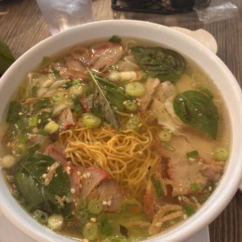 Kai Vietnamese Cuisine - Wonton Mí soup - Vietnamese Near Me - Tulsa, Oklahoma