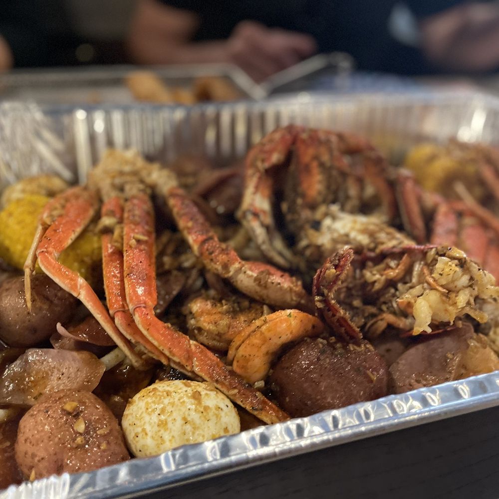 Long Time No Sea - crab legs, potatoes and corn - Seafood Near Me - Manassas, Virginia Long Time No Sea - crab legs, potatoes and corn - Seafood Near Me - Manassas, Virginia